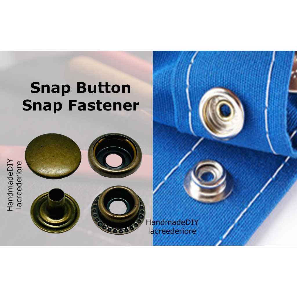 15mm Rapid Snap Fastener Rivet Press Bag Button Installment Tool