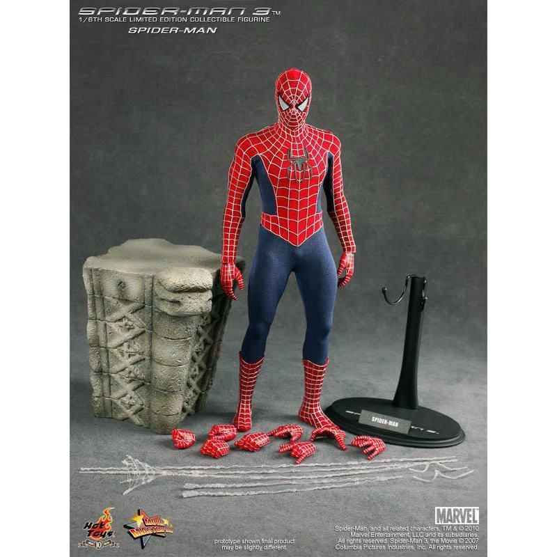 Hot Toys 1 6 MMS143 Spider Man 3 Tobey Collectible Figure MIB Shopee