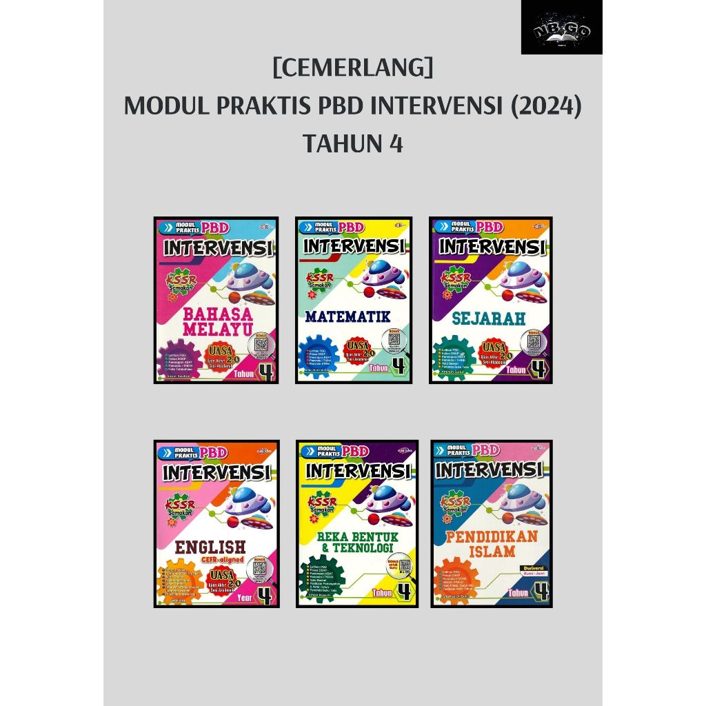 NB BUKU LATIHAN SK MODUL PRAKTIS PBD INTERVENSI KSSR TAHUN 4 2024