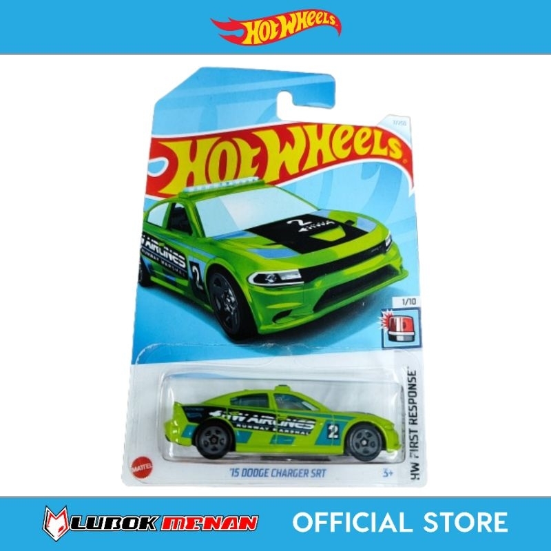 Hot Wheels 15 Dodge Charger SRT Green Shopee Malaysia