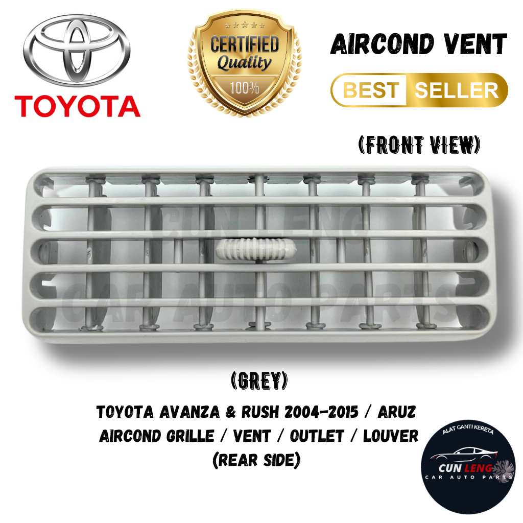 Toyota Avanza 2004 2015 Rush 2004 2015 Aruz Aircond Grille Vent