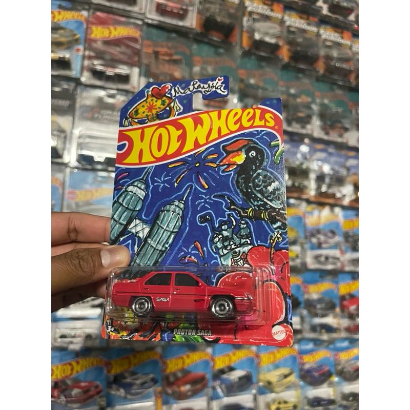 Hot Wheels Proton Saga Burung Shopee Malaysia