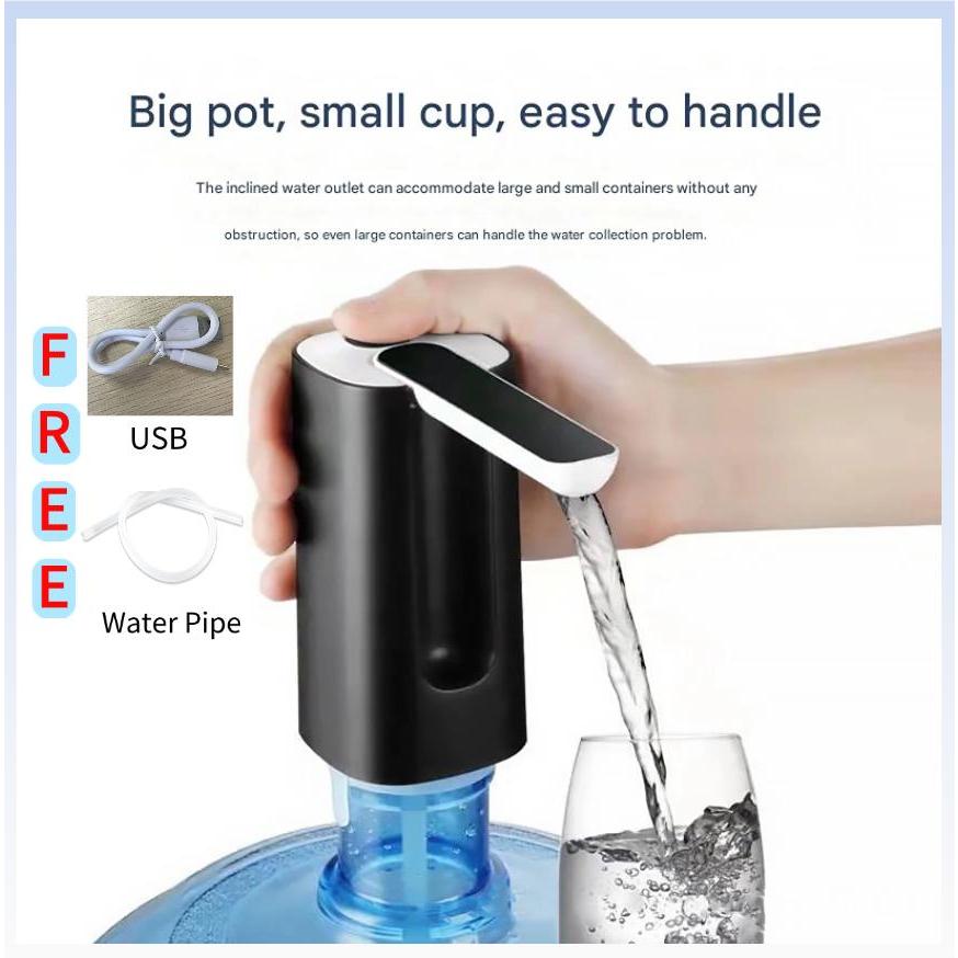 Electric Water Dispenser Pump Smart Tap Rechargeable Usb Charging