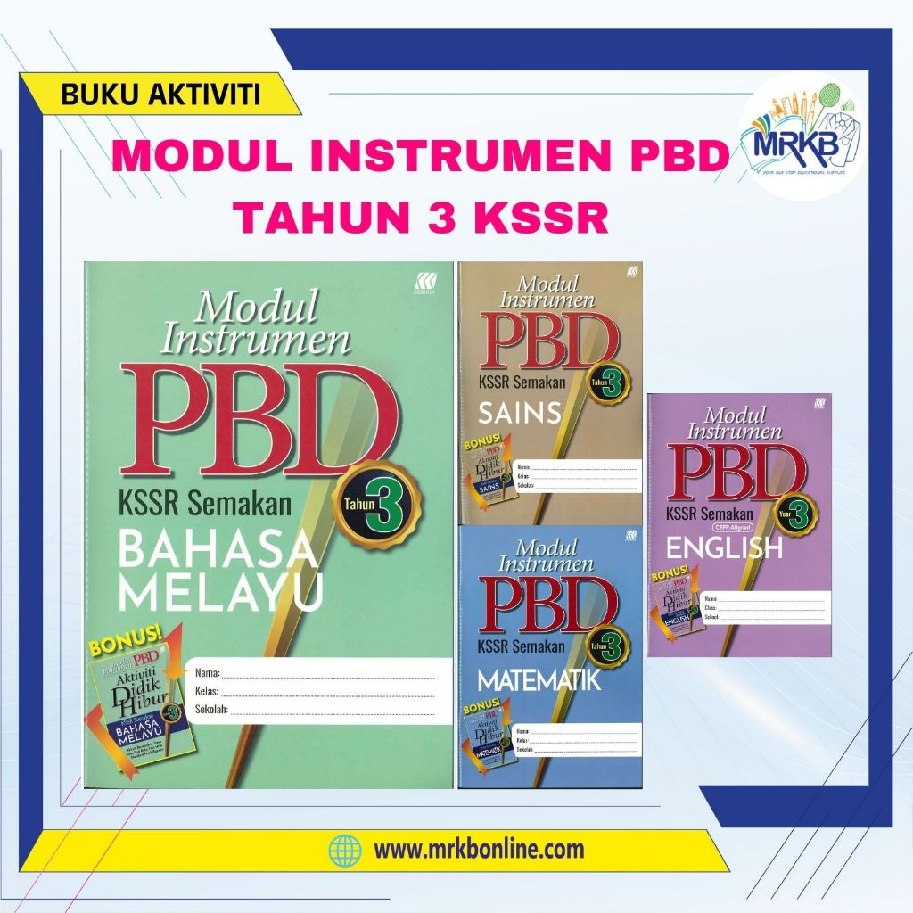 MODUL INSTRUMEN PBD TAHUN 3 KSSR Shopee Malaysia