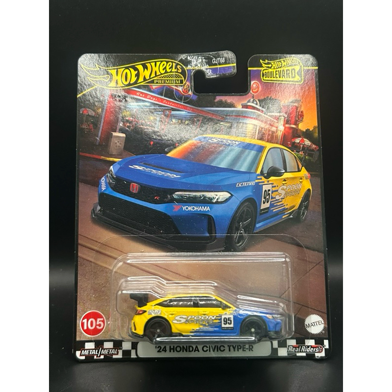 Hot Wheels Boulevard 24 Honda Civic Type R Spoon First Edition Japan
