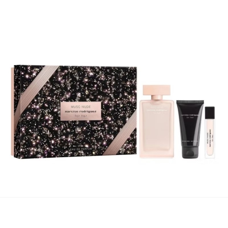 NR Musc Nude For Her EDP Gift Set ML ML ORIGINAL Shopee