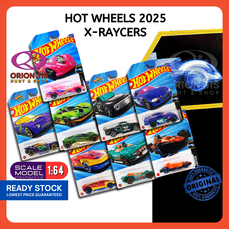Hot Wheels 2025 X Raycers Power Rocket Nerve Hammer Draftnator Arrow Dynamic Crescendo