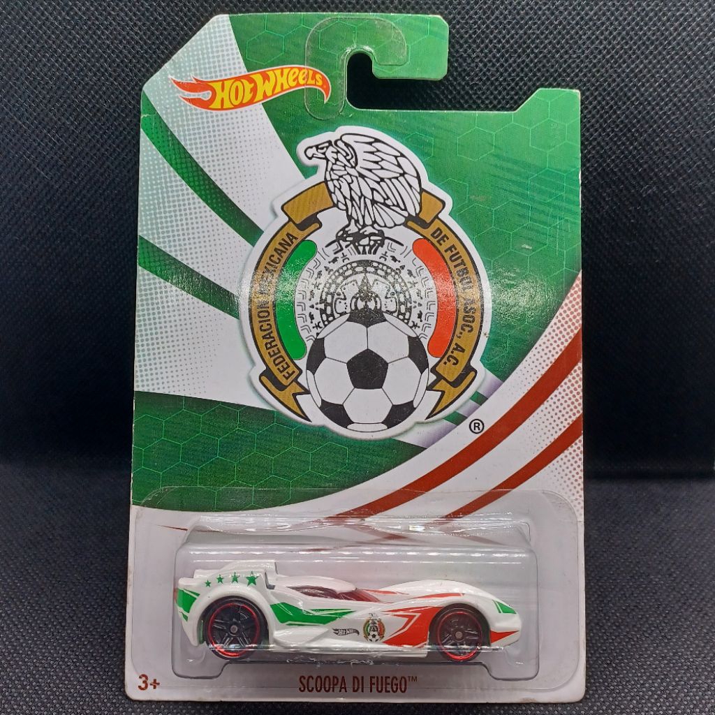 Hot Wheels Scoopa Di Fuego 2014 Team Mexico Edition Shopee Malaysia