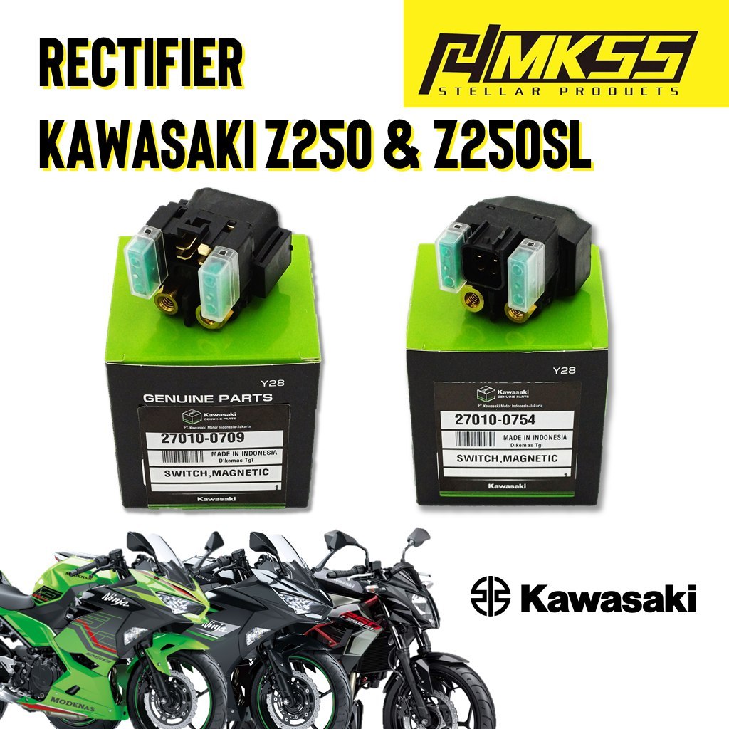 Ready Stock STARTER RELAY ST KAWASAKI ER6 Z250 NINJA250 VERSYS650