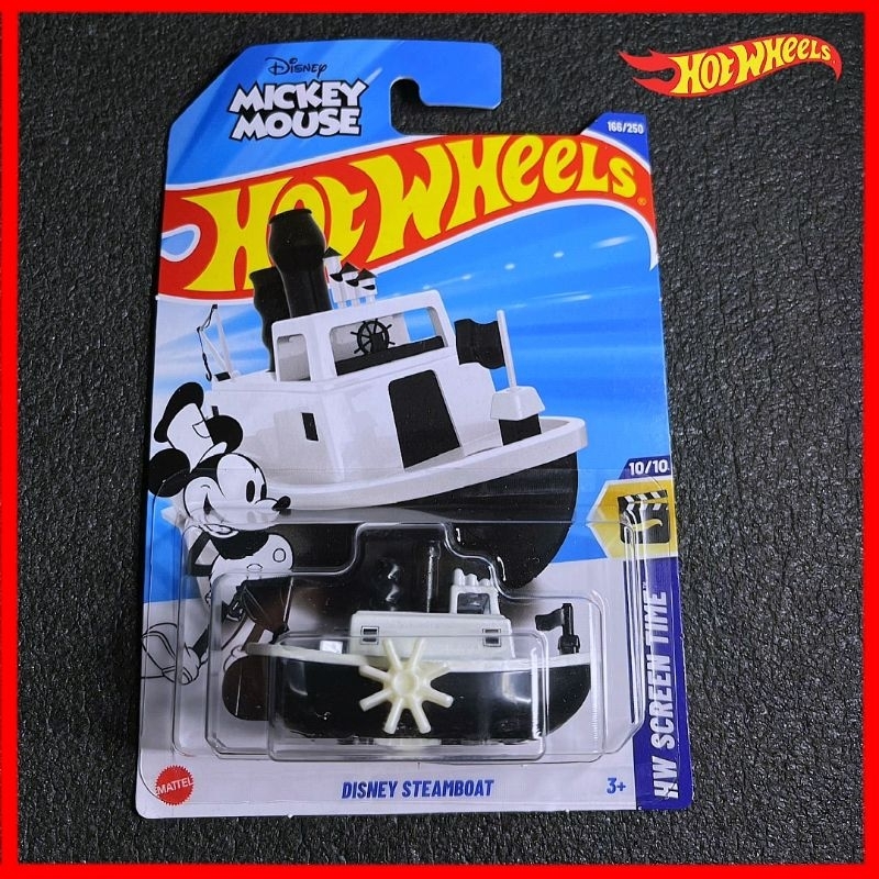 Hot Wheels Disney Steamboat Mickey Mouse Boat 2025 Hotwheels Movie Car