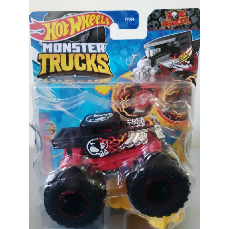 Hot Wheels Monster Truck Bone Shaker Shopee Malaysia