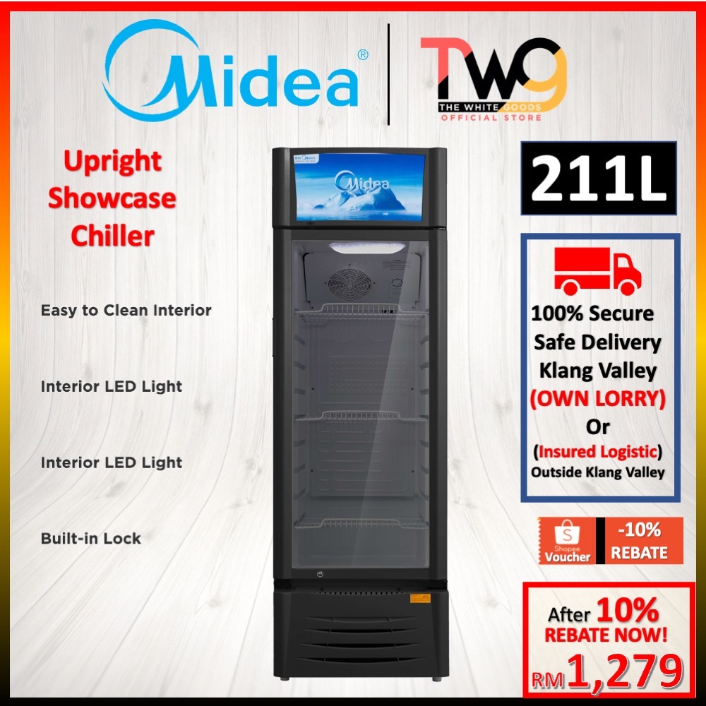 Hisense Midea L L L Showcase Display Chiller