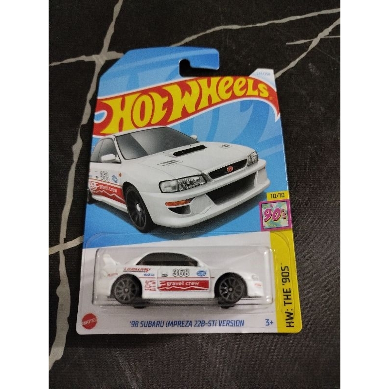 HOT WHEELS SUBARU IMPREZA B STI VERSION Shopee Malaysia
