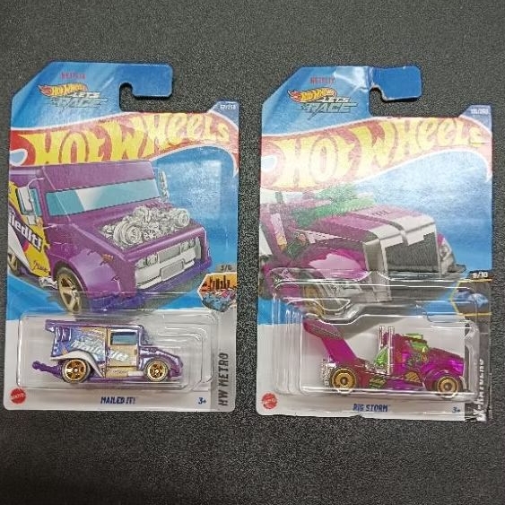 Hot Wheels Rig Storm And Mailed It RTH Regular Treasure Hunt Shopee