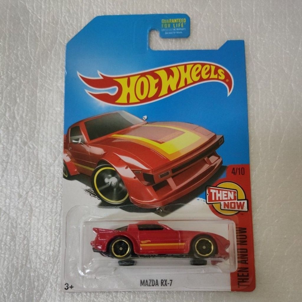 Hot Wheels Mazda RX 7 Kmart Exclusive Recolour 2017 HW Then And Now Series RX7 Mainline JDM US