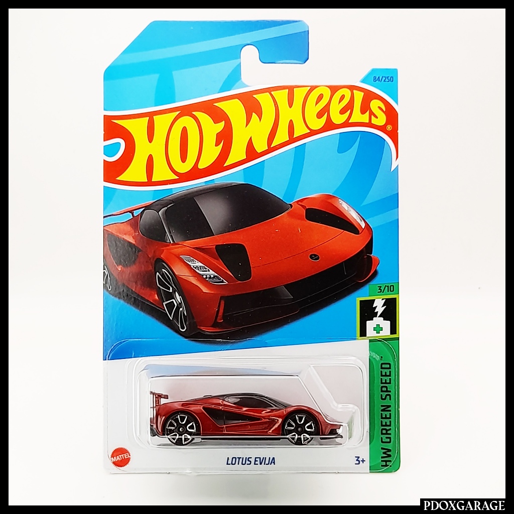 Hot Wheels Lotus Evija HW Green Speed Shopee Malaysia