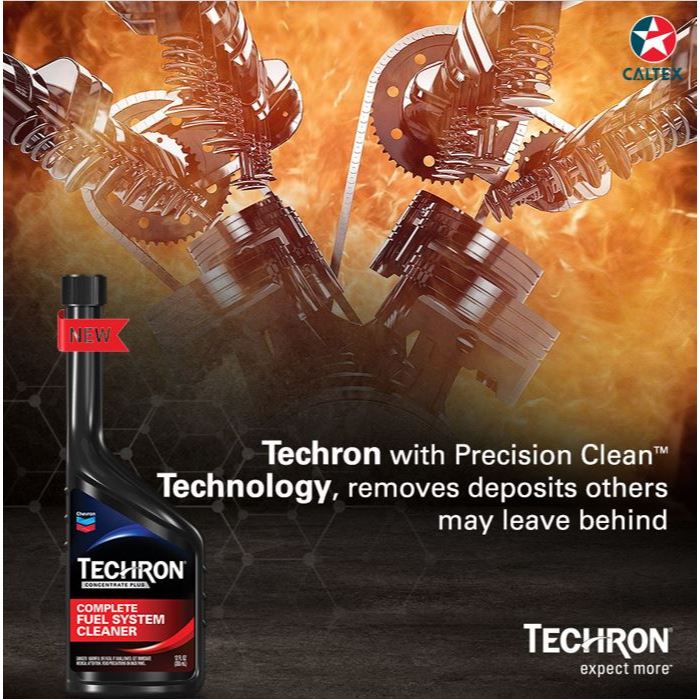 Free Gift CALTEX Techron Concentrate Plus Fuel System Cleaner 355ml