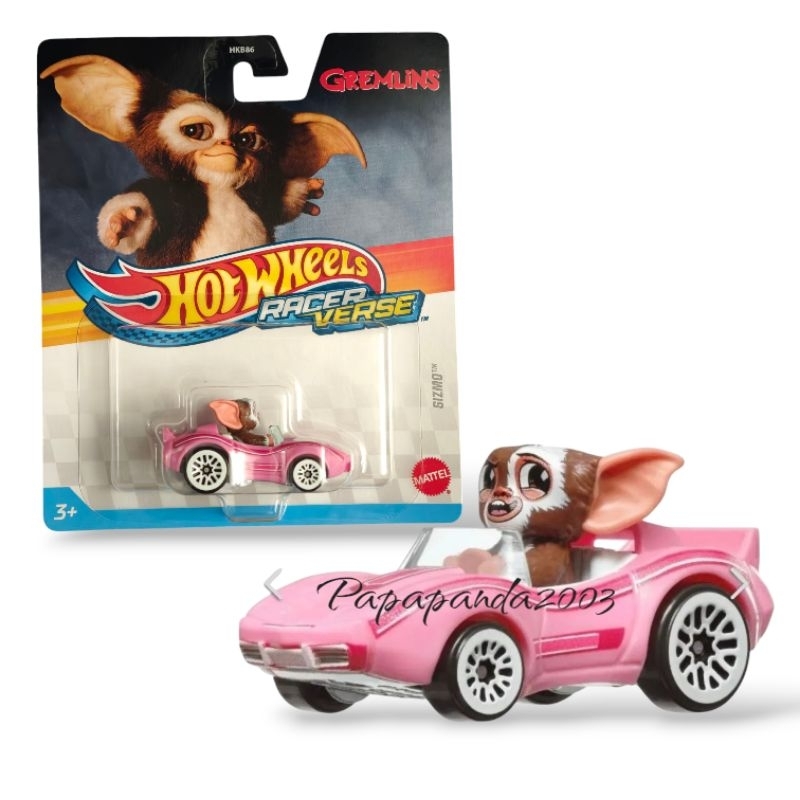 Hot Wheels Racer Verse Gizmo In Pink Corvette From Gremlins By Mattel Shopee Malaysia
