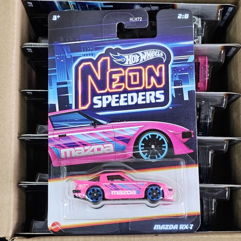 HOT WHEELS EXCLUSIVE SERIES NEON SPEEDERS MAZDA RX 7 Shopee Malaysia