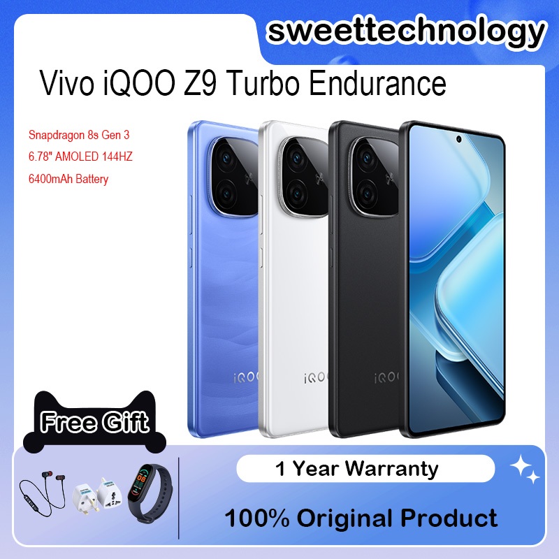 Vivo Iqoo Z Turbo Endurance Snapdragon S Gen Amoled Hz