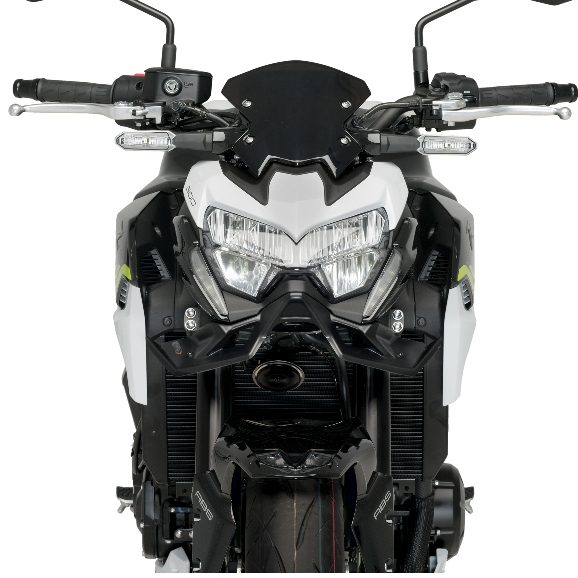 Puig Downforce Naked Frontal Spoilers KAWASAKI Z900SE 2024 Matt Black