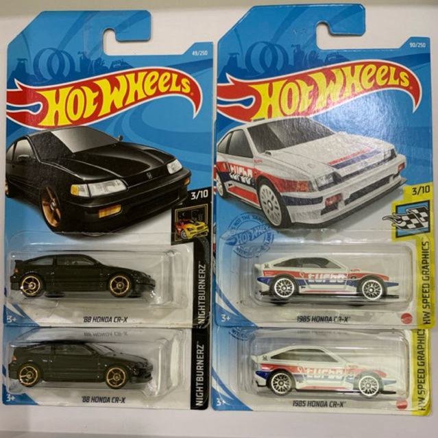 Hot Wheels 88 Honda CR X JDM CRX Shopee Malaysia