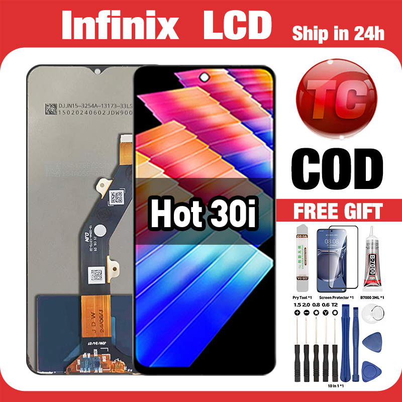 LCD INFINIX Hot 30i Compatible For Original Glass Touch Screen