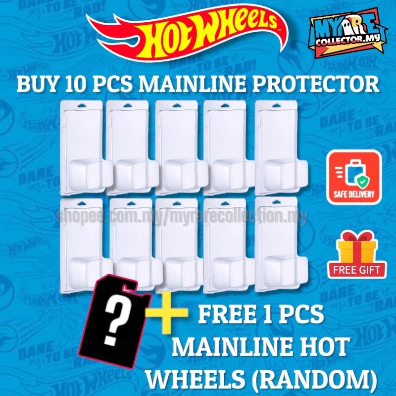 QUALITY Hot Wheels PREMIUM MAINLINE RTH STH RLC Protector Ultra Clear Display WHOLESALE