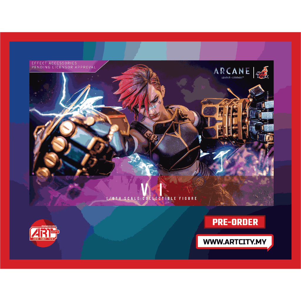 Hot Toys Vi League Of Legends Arcane 1 6th Scale TMS138