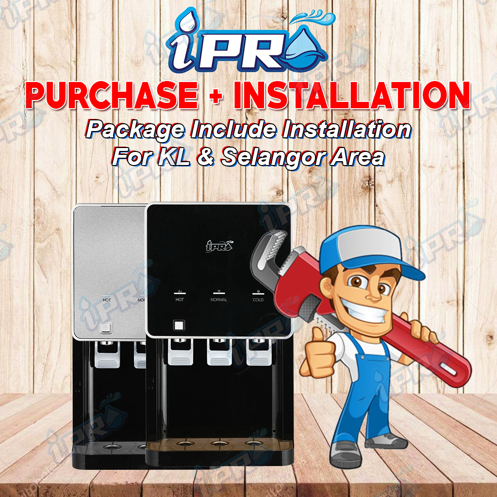 IPRO Hot Warm Cold Tabletop Water Dispenser Compressor Cooling
