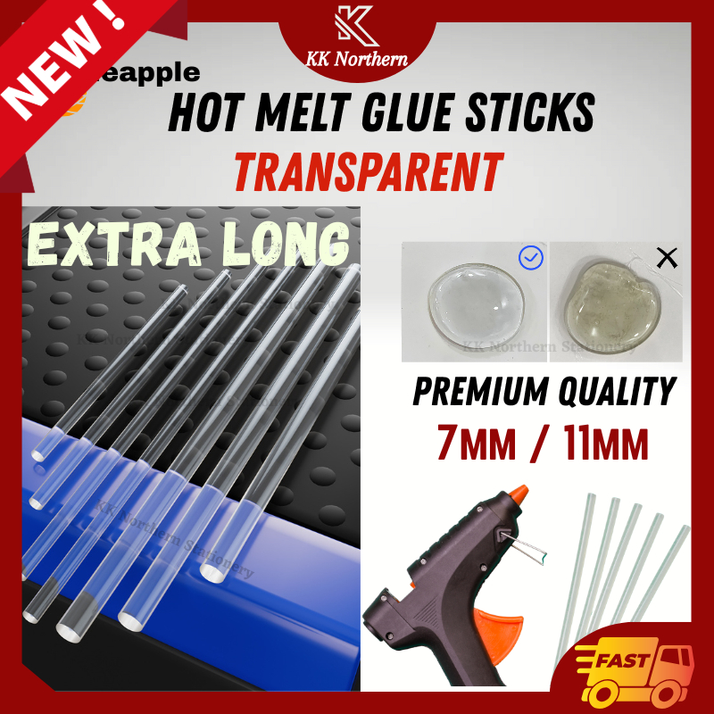 Pineapple Hot Melt Glue Stick 7mm 11mm Hot Glue Sticks For Hot Glue Gun
