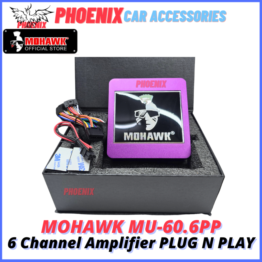 Mu Pp Mohawk Car Audio Mu Series Channel Amplifier Plug N Play