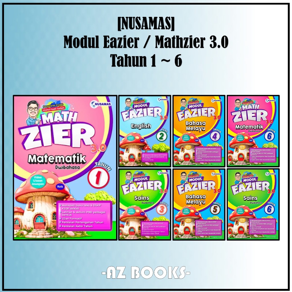 Az Nusamas Buku Latihan Mathzier Modul Eazier