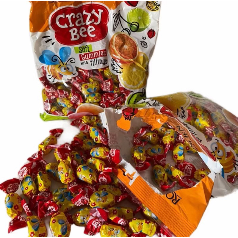 Roshen Crazy Bee Fruity Soft Gummy G Shopee Malaysia