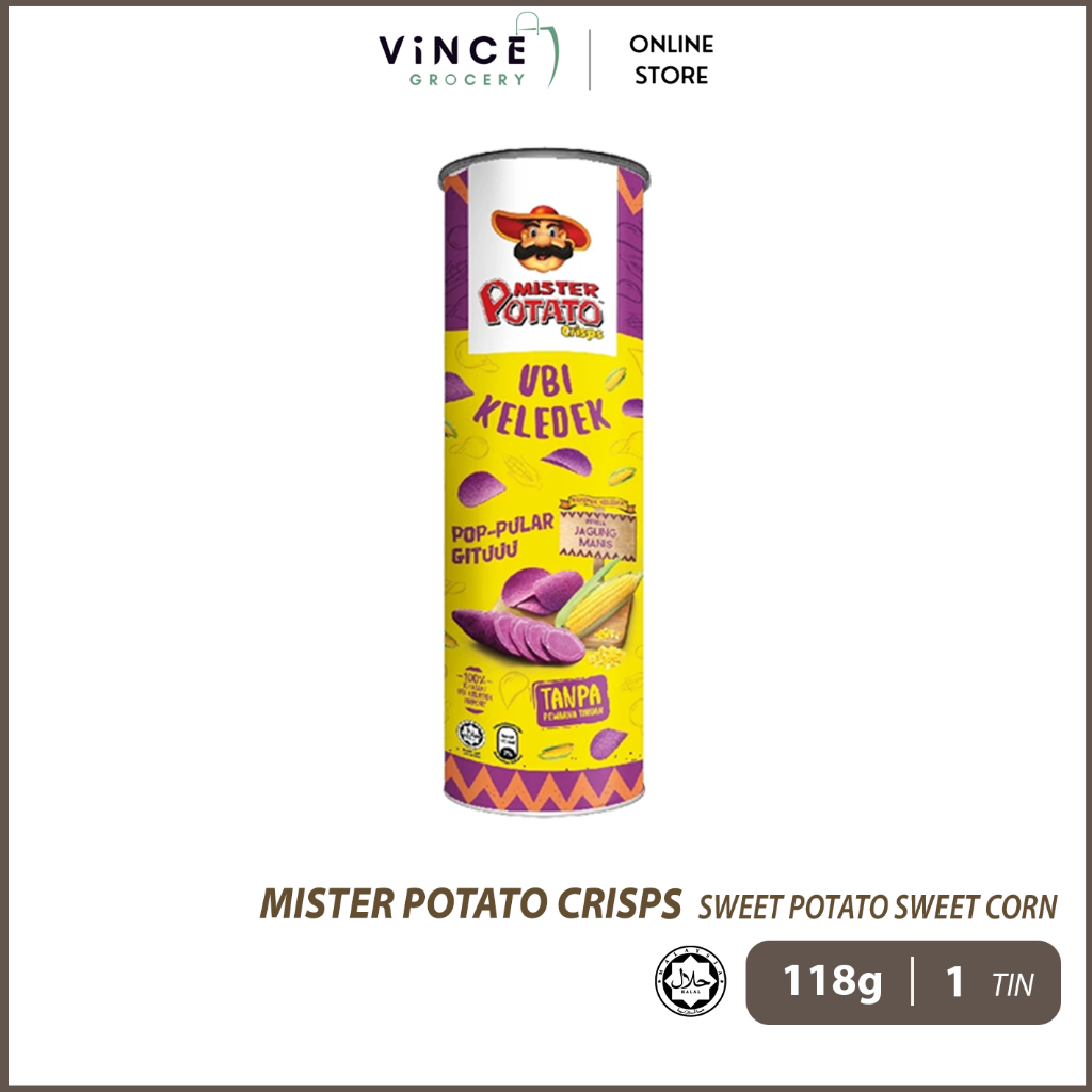 Mister Potato Crisps Assorted Flavour G Shopee Malaysia