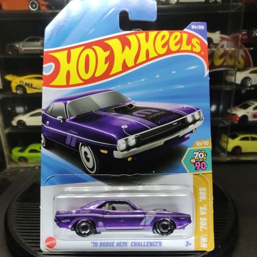 Hot Wheels 70 DODGE Hemi Challenger Shopee Malaysia