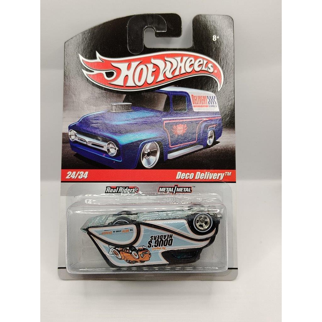 New Hot Wheels Deco Delivery Error Slick Delivey Real Riders Shopee Malaysia