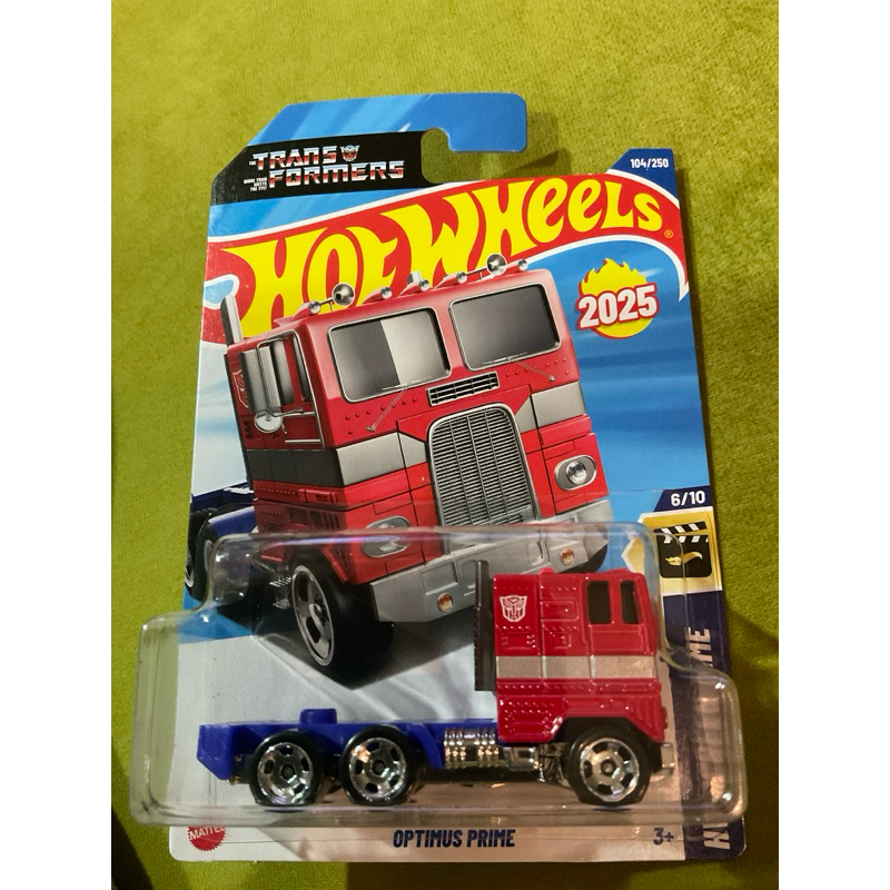 HOT WHEELS HW SCREEN TIME TRANSFORMERS OPTIMUS PRIME