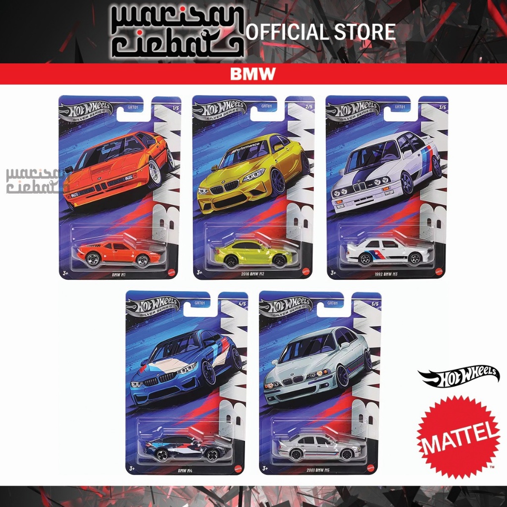 Hot Wheels Silver Series 2025 BMW Shopee Malaysia