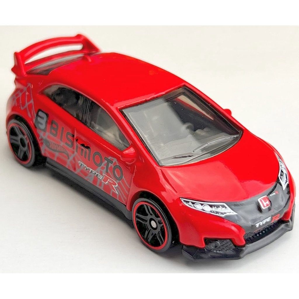 READY STOCK Hotwheels Honda Civic Type R FK Rallye Red BISIMOTO Hot Wheels