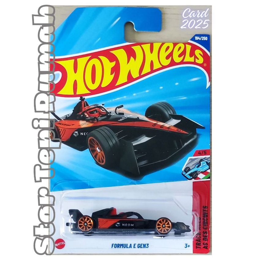 Hot Wheels Formula E Gen3 HW Gen 3 Race Day Shopee Malaysia