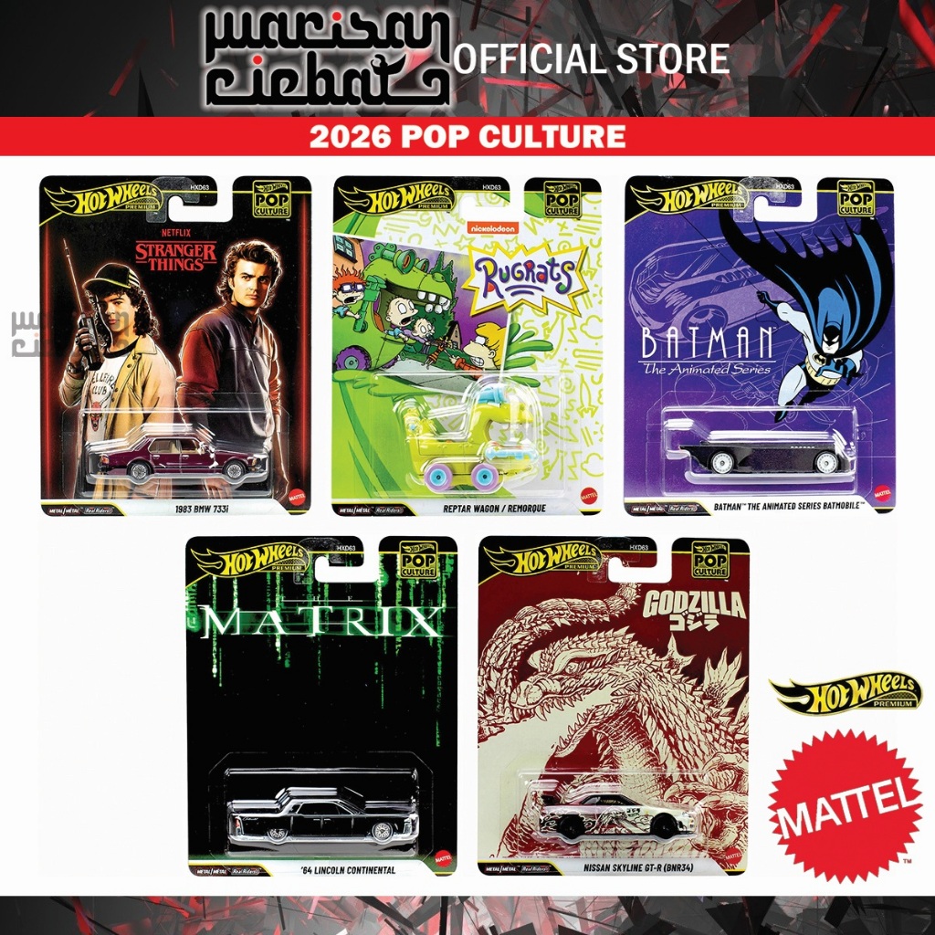 Hot Wheels Premium 2026 Pop Culture Mix 1 Dash N Shopee Malaysia