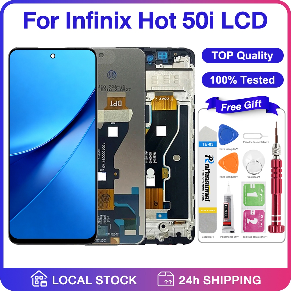 LCD For Infinix Hot I X X B LCD Display Touch Screen Digitizer Assembly Replacement