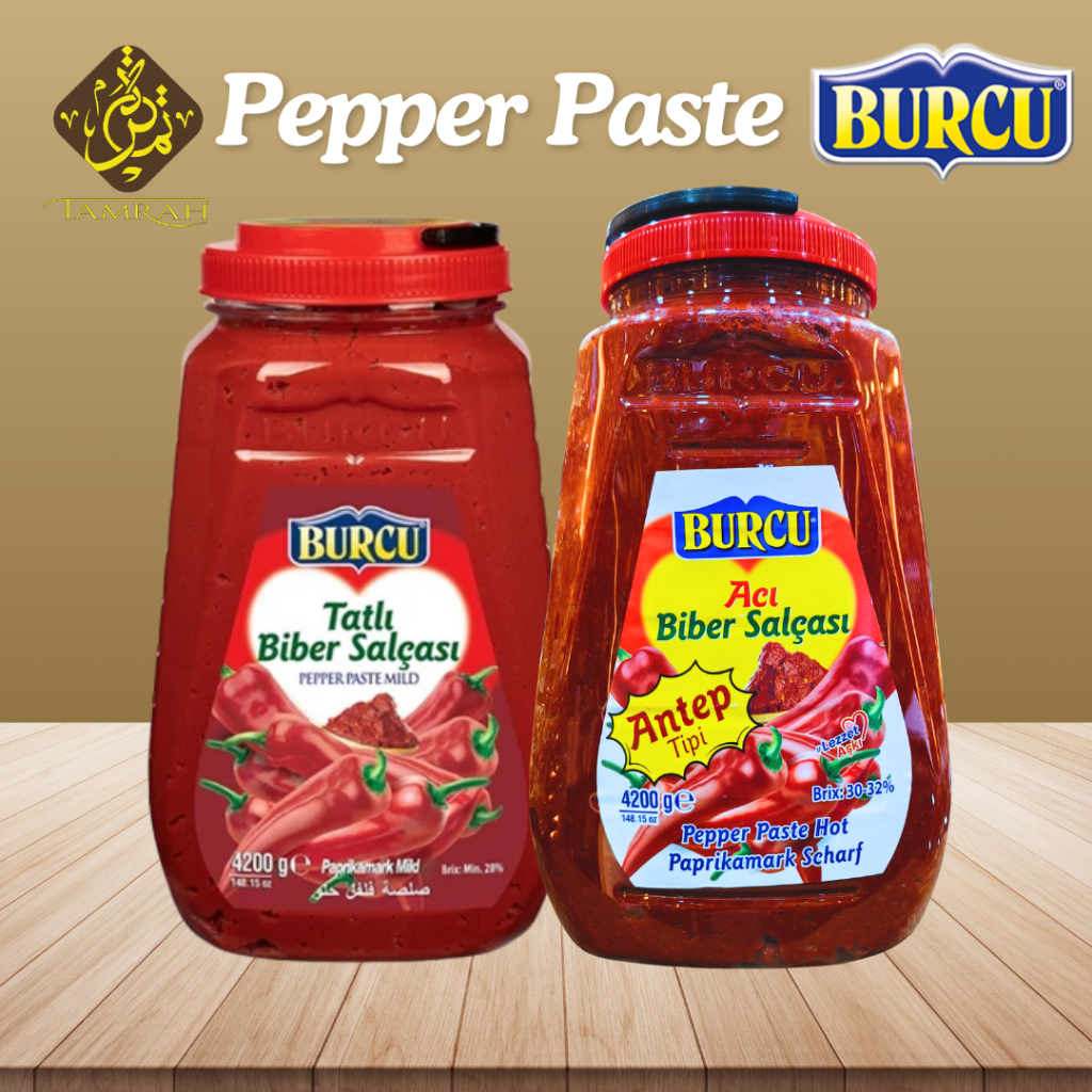 Burcu Pepper Paste Hot Pepper Paste Mild 4200gm Wholesale Harga