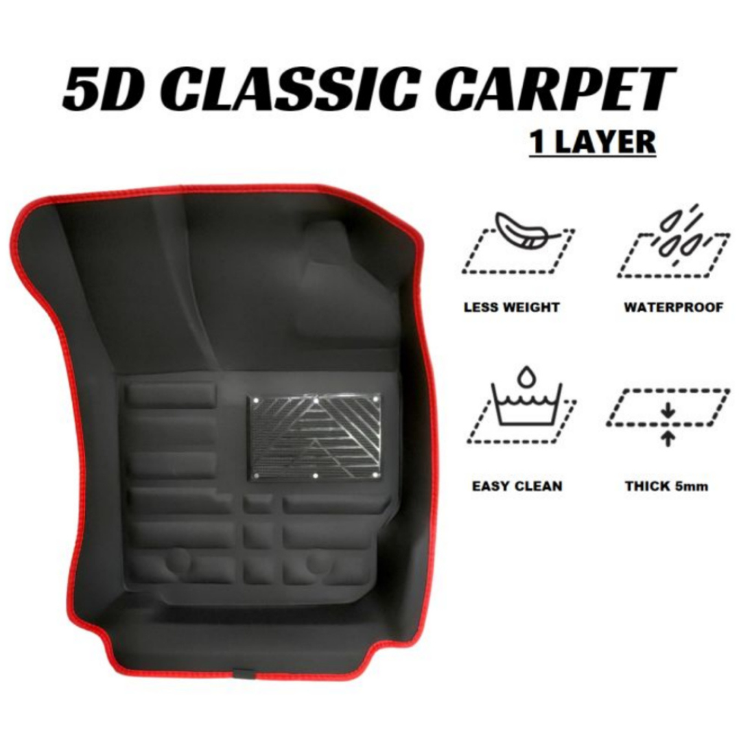 Perodua Ativa D Carpet Carmat Alas Kaki Layer Karpet