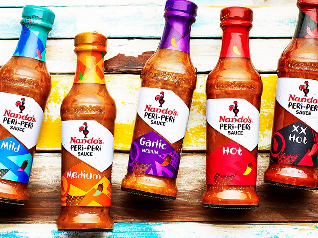 Nandos Peri Peri Sauces Hot Medium Lemon Herbs Sos Shopee Malaysia