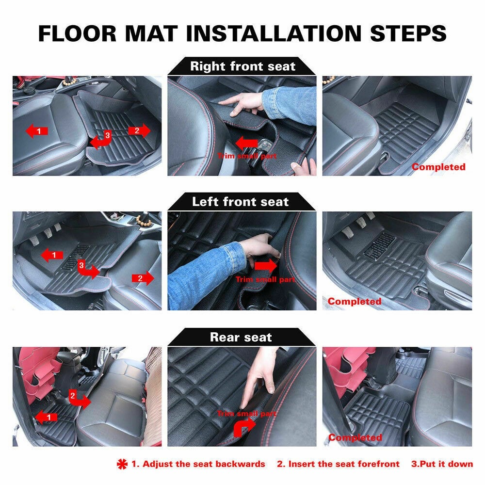 5D Floor Mat Carpet PROTON Saga Mc2 Persona Waja Wira Gen2