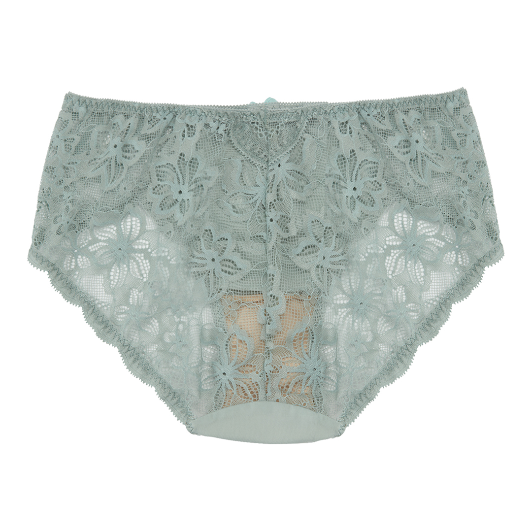 XIXILI VALERIE SCALLOP TRIMMED LACE BIKINI PANTY Shopee Malaysia
