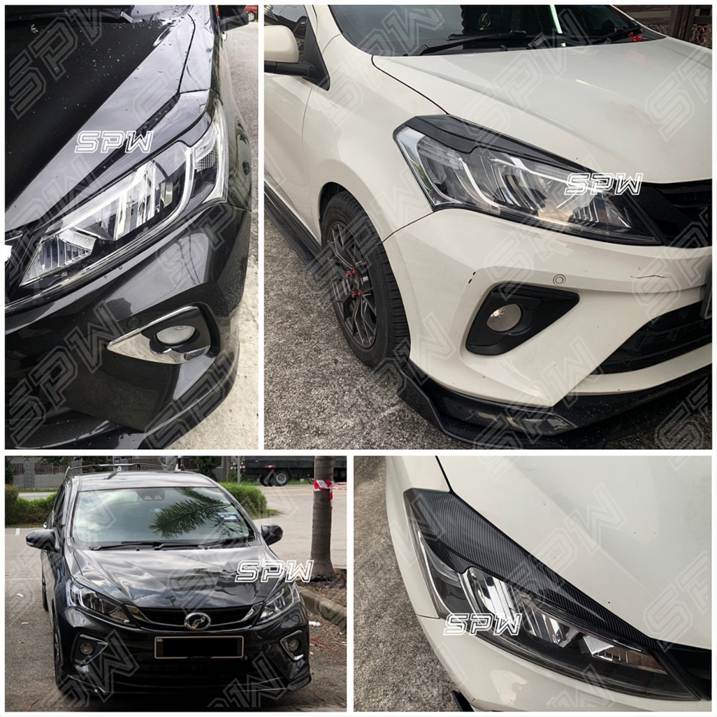 Perodua Myvi 2018 2021 Pre Facelift G3 Eyelid Eye Lip Eyebrow Cover