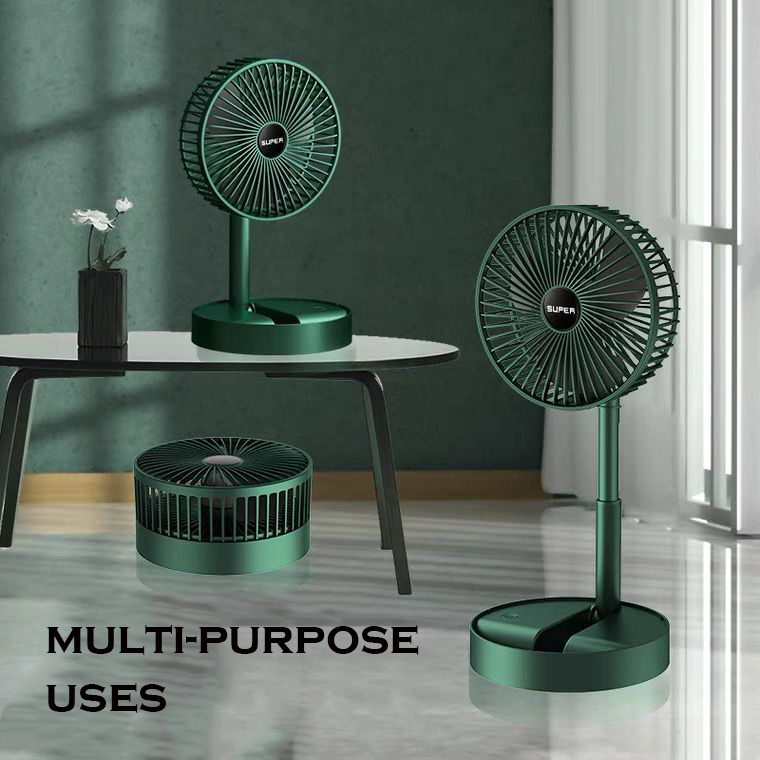 New Kipas Mini Adjustable Mini Fan Kipas Small Cooling Handy Desk Home